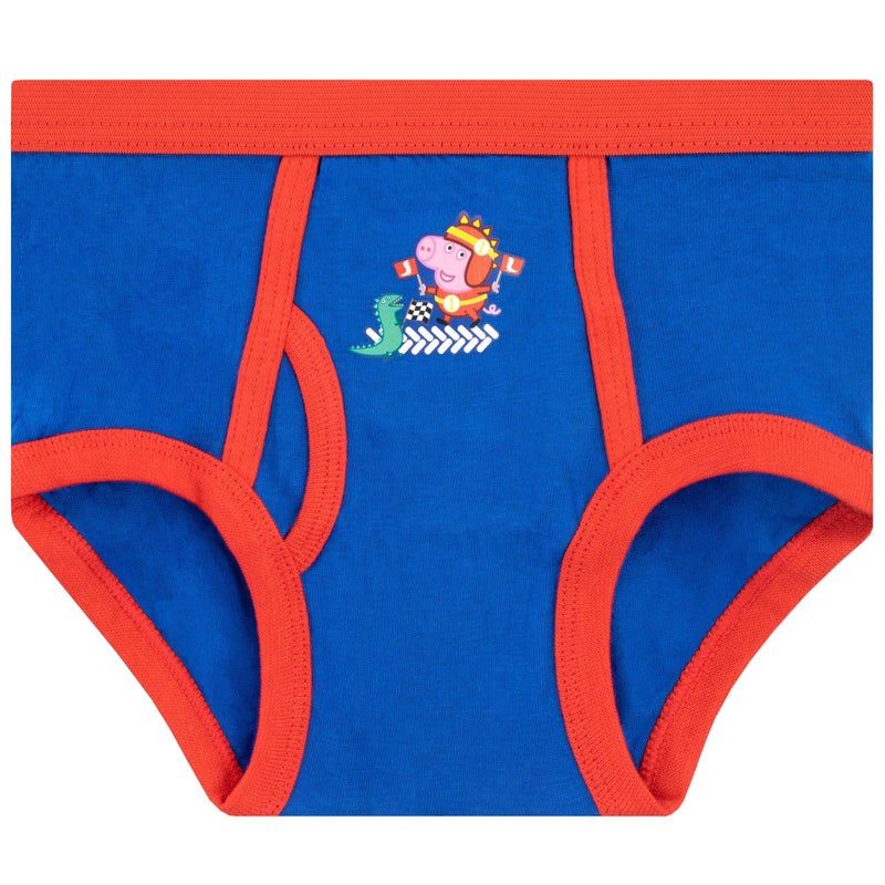Peppa Pig Boys George Pig Underwear Pack of 5 Multicolored 4 - Image 2